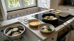 Num instante: milanesas de beringela com crosta perfeita (o truque do sal e do tempo)